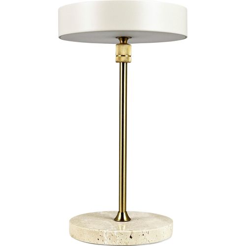 Tischlampe, Tischleuchte, Nachttischlampe, Schreibtischlampe, LED Leselampe, MOONLIGHT Beige