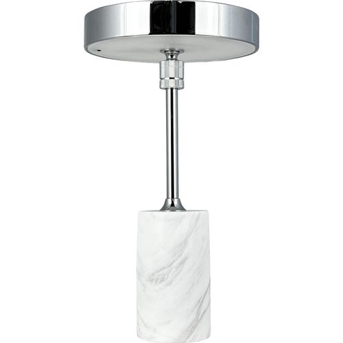 Tischlampe, Kabellos Dimmbar Tischleuchte, Led Tischleuchte Marmor, Leselampe, USB Wiederaufladbare, Starlight Chrom weiß