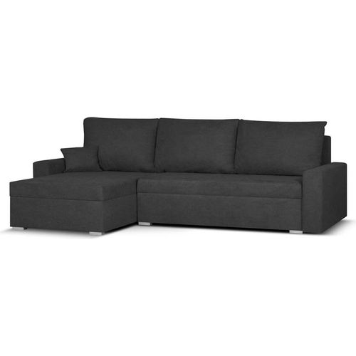 Ecksofa mit Schlaffunktion MATI - Schwarz