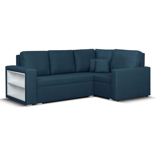 Ecksofa mit Schlaffunktion MILO1 - Marineblau