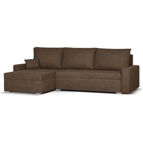 Ecksofa mit Schlaffunktion MATI - Braun
