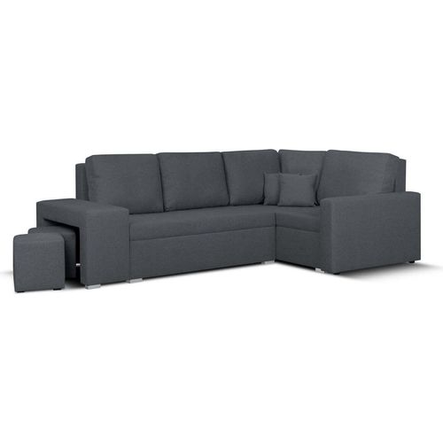 Ecksofa mit Schlaffunktion MILO2 - Grau