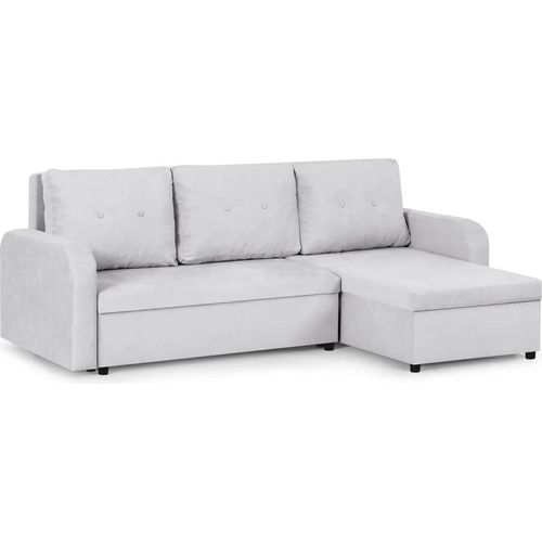 Schlafsofa mit Schlaffunktion BERLIN - Hellgrau