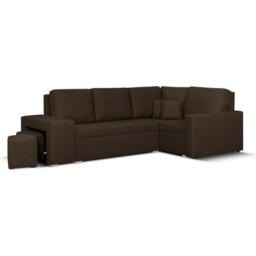 Ecksofa mit Schlaffunktion MILO2 - Braun