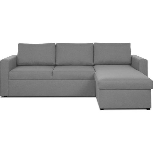 Ecksofa mit Schlaffunktion INARI - Hellgrau