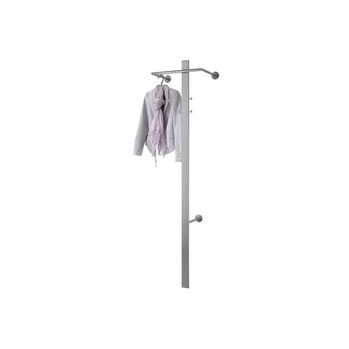 Garderobe INOSIGN, grau (alufarben), Metall, Garderobenpaneele