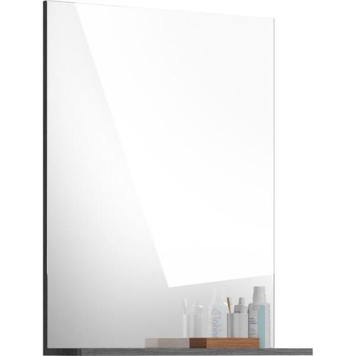 Badezimmerspiegel SCOTT – Dunkelgrau – 60x79x18 cm