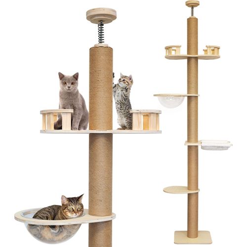 Tutumi Katzen Kratzbaum P70503 Beige