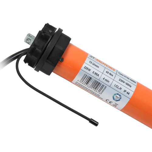 3T-MOTORS Rollladenmotor mit elektronischen Endschaltern 3T45-40RBX 40Nm SW60
