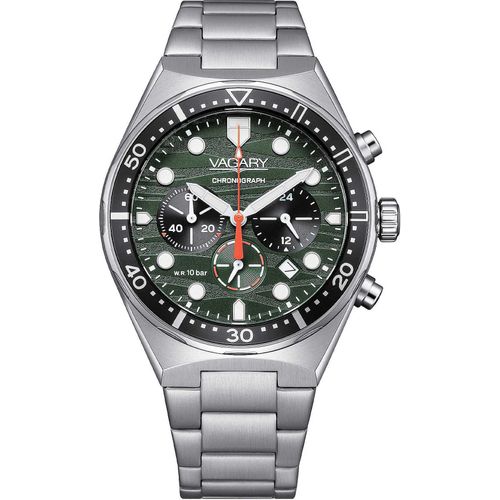 Chronograph Vagary By Citizen Versilbert/Stahl Mit Schraube Kollektion Aqua39 - mann