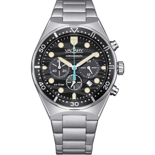 Chronograph Vagary By Citizen Versilbert/Stahl Mit Schraube Kollektion Aqua39 - mann