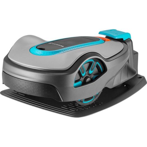 GARDENA Rasenmähroboter SILENO LIFE 750 m² - Mähroboter 15101-20 - Bluetooth, leisester Rasenmäher Roboter, wetterfest, CorridorCut, SensorControl