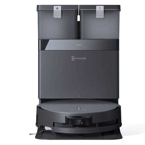 ECOVACS Saug- und Wischroboter DEEBOT X8 OMNI Staubsauger Roboter, 18.000 Pa Saugroboter mit Wischfunktion, Roboterstaubsauger mit Station Schwarz