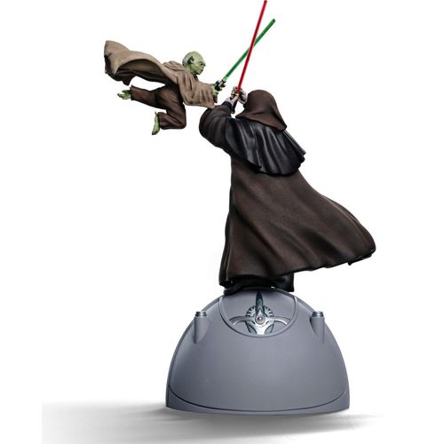 Star Wars Yoda vs Emperor Palpatine Deluxe Art Scale Statue 1/10 CCXP 2024 Exclusive 31 cm