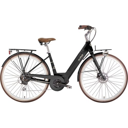VENICE - I love Italy Elektro-Citybike E-LITE LADY 28 Zoll, schwarz