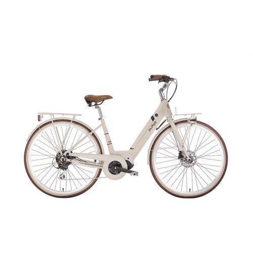 VENICE - I love Italy Elektro-Citybike E-LITE LADY 28 Zoll, creme