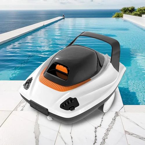 Roboterpool-Reiniger,25W kabelloser Pool-Vakuumroboter,schnellem Laden,leistungsstarkes Saug-,Selbstparken,Kabelloser Poolstaubsauger,80Minuten laufen