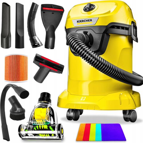 Beutelloser Staubsauger Wd3 Karcher Düsensatz Turbo Bürstenset Pro Xl