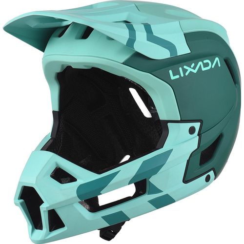 Integralhelm fuer Mountainbikes, Belueftung, leichter Helm