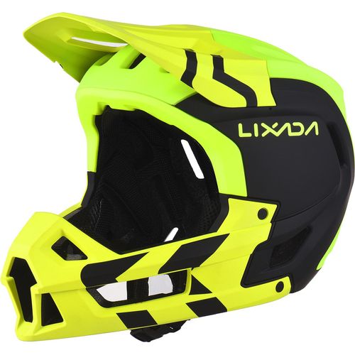 Integralhelm fuer Mountainbikes, Belueftung, leichter Helm