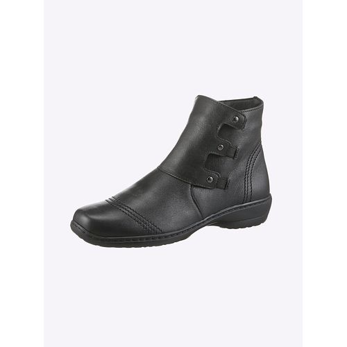 Stiefelette CLASSIC, Damen, Gr. 42, schwarz, Glattleder, Leder, Rindsleder, feminin, Schuhe