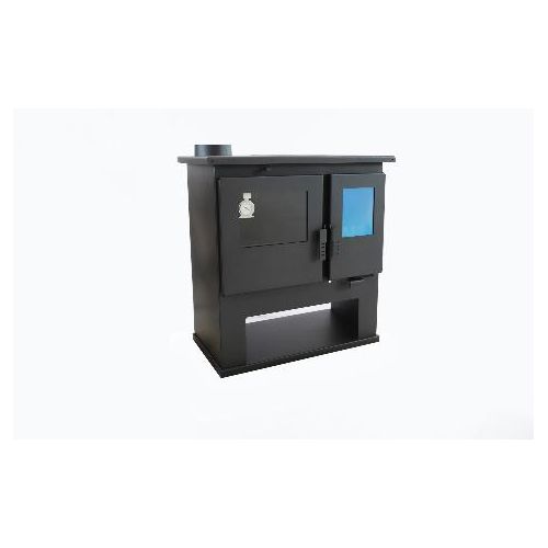 Holzofen CS Lite left pipe position, Energieeffizienz A+, 7.7 kW, 776 x 500 x 856 mm