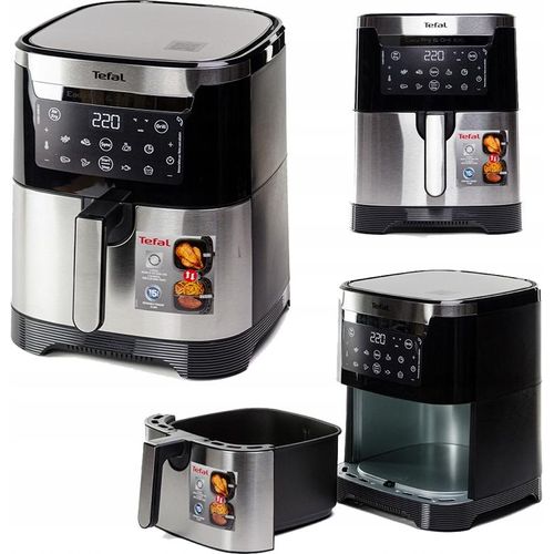Friteuse Tefal Ey801D 2In1 Grill Fettfrei 6,5L Frittieren Backen