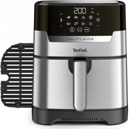 Airfryer Tefal Deluxe Ey505D15 4.2L, 8 Programme, Grill, Timer