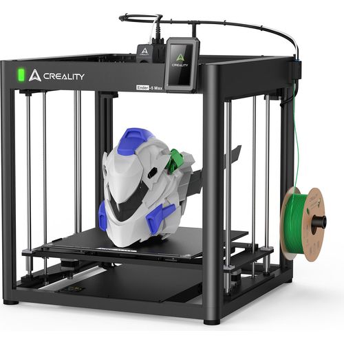 Ender-5 Max 3D-Drucker Vollautomatische Nivellierung der Druckplattform 700 mm/s schnelle Druckgeschwindigkeit 400 x 400 x 400 mm Bauvolumen Unterstuetzung von WLAN-Verbindung Steuerung mehrerer Maschinen Geeignet fuer 1,75 mm Filamente Hyper PLA/PLA/PETG/TPU95A/ABS/ASA/PLA-CF/PA/PLA-Silk
