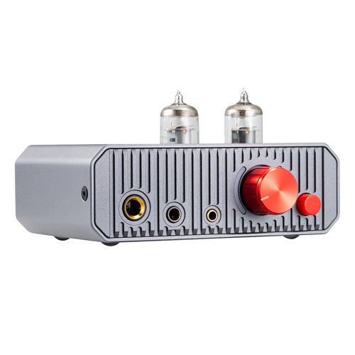 xDuoo MH-02 USB DAC Roehren-Kopfhoererverstaerker CS43131 DAC Chip PCM 32Bit/384kHz DSD256 Doppelte 6J1 Roehre 1300mW Ausgangsleistung 2 Verstaerkungseinstellungen