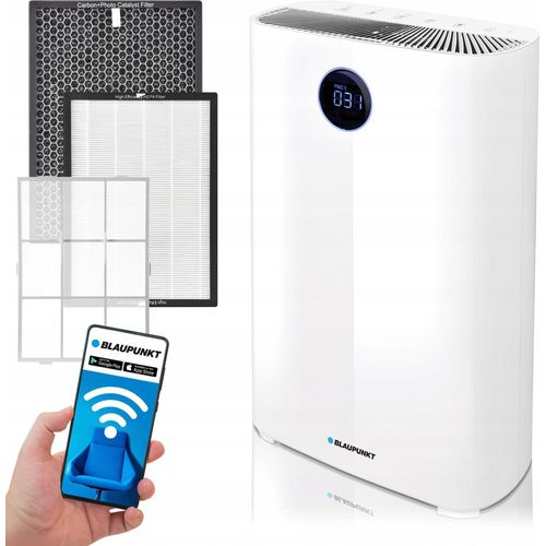 Blaupunkt Luftreiniger 310M3/H, Hepa-Filter, Uv, Ionisierung Bis Zu 50M2