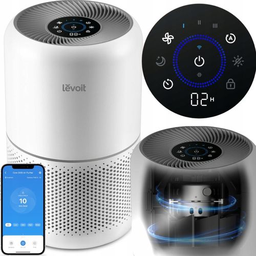 Luftreiniger Levoit Core 300S Hepa 3-Stufig 50M2 Wifi App