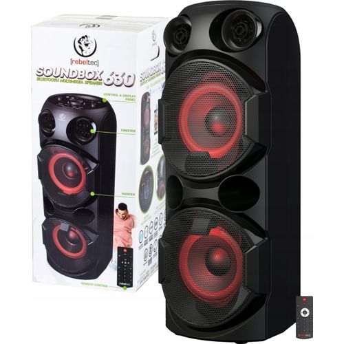 Grosse Leistungsstarke Lautsprecher Bau Boombox Mp3 Mp3 Soundsystem Bluetooth 12H