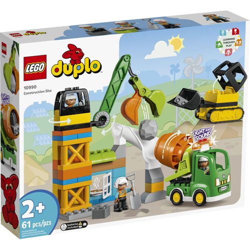LEGO® DUPLO® Baustelle mit Baufahrzeugen - 10990 NEU! Teile 61x