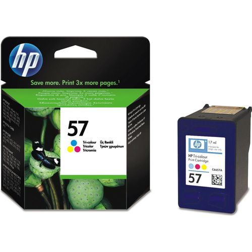 Tintenpatrone HP C6657 3-farbig Packung mit 60 Stück