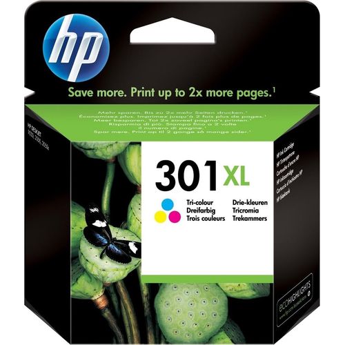 Tintenpatrone HP Nr. 301XL CH564EE dreifarbig Packung mit 60 Stück