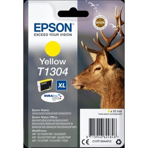Tintenpatrone Epson T1304 gelb Packung mit 8 Stück