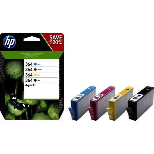 Tintenpatrone HP Nr. 364 N9J73AE Value Pack Packung mit 24 Stück