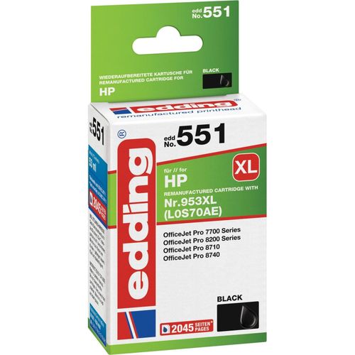 Druckerpatrone für HP No. 953XL (L0S70AE) black Packung mit 12 Stück