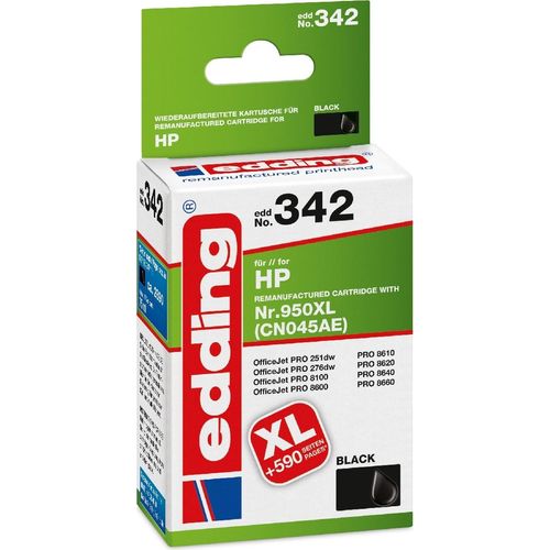 Druckerpatrone kompatibel mit HP No. 950XL (CN045AE) black Packung mit 12 Stück