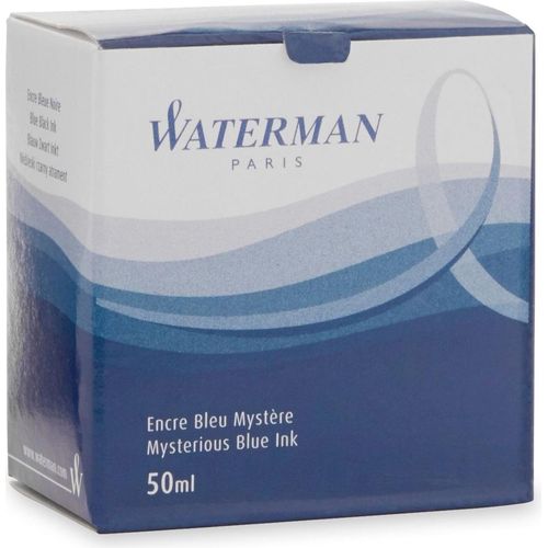 Tinte für Füllhalter Glasflacon VE=12x50 ml blauschwarz