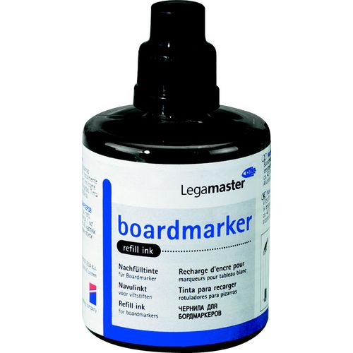 Nachfülltinte für Boardmarker 100ml schwarz Packung mit 10 Stück