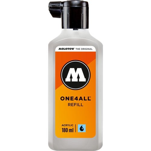 Nachfülltinte One4All für Permanentmarker 180ml graublau hell Packung mit 10 Stück