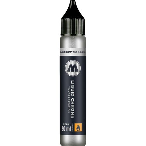 Nachfülltinte für Pump Marker 30ml ml chrom Packung mit 6 Stück