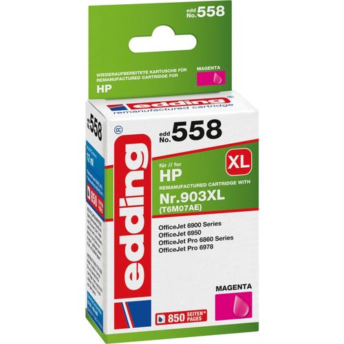 Druckerpatrone für HP No. 903XL (T6M07AE)magenta Packung mit 12 Stück
