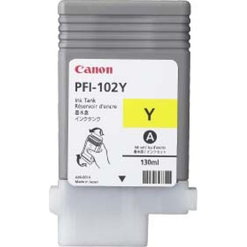 Tintenpatrone Canon PFI102Y yellow Packung mit 24 Stück