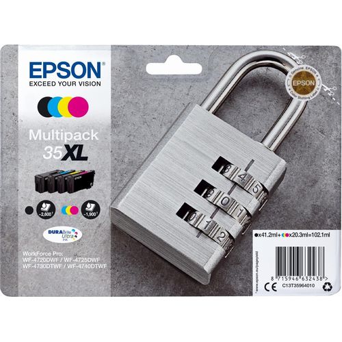 Tintenpatronen Epson T3596 schwarz/cyan/gelb/magenta Packung mit 6 Stück