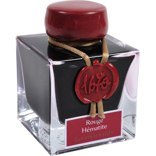 Flakon 50ml Tinte 1670 hermatitrot Packung mit 4 Stück