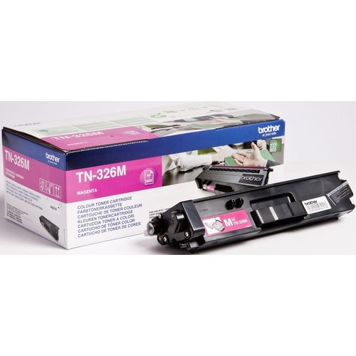 Toner Brother TN-326M magenta (ca. 3500 Seiten) Packung mit 4 Stück