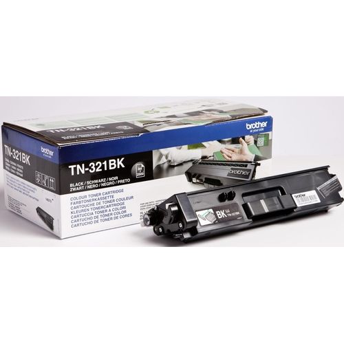 Toner Brother TN-321BK schwarz (ca. 2500 Seiten) Packung mit 4 Stück